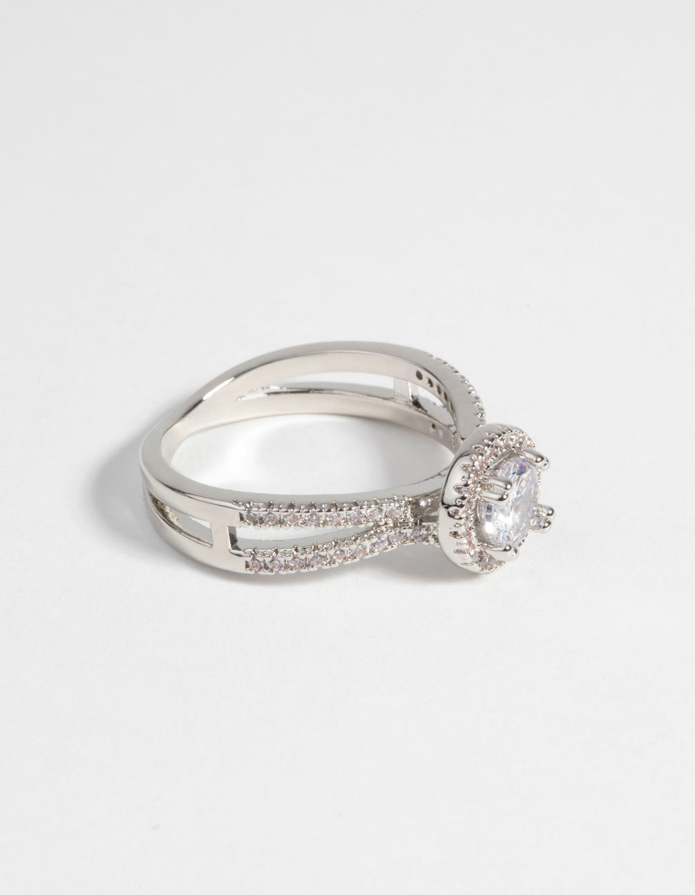 Silver Cubic Zirconia Ring