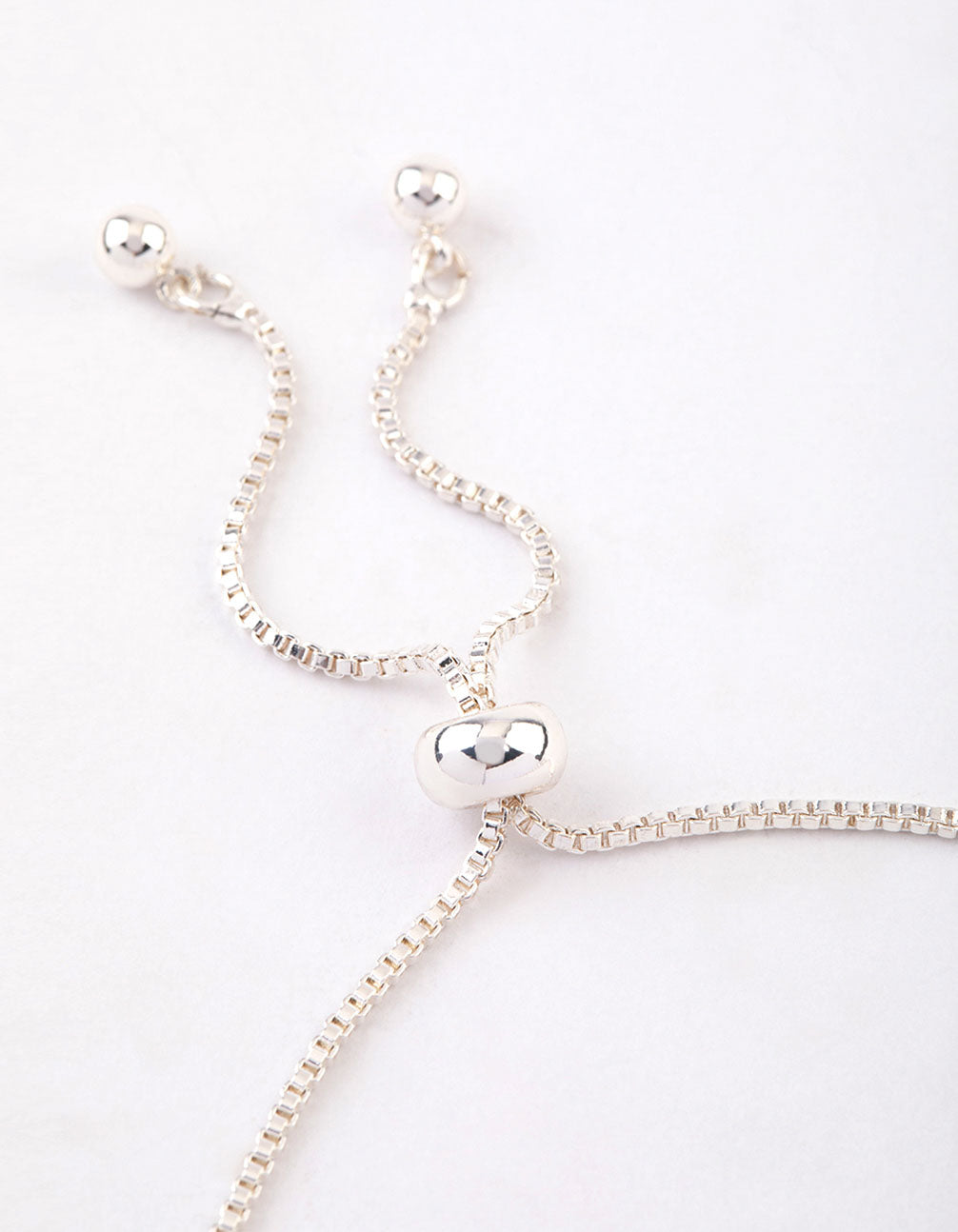 Silver Plated Round Cubic Zirconia Toggle Tennis Bracelet