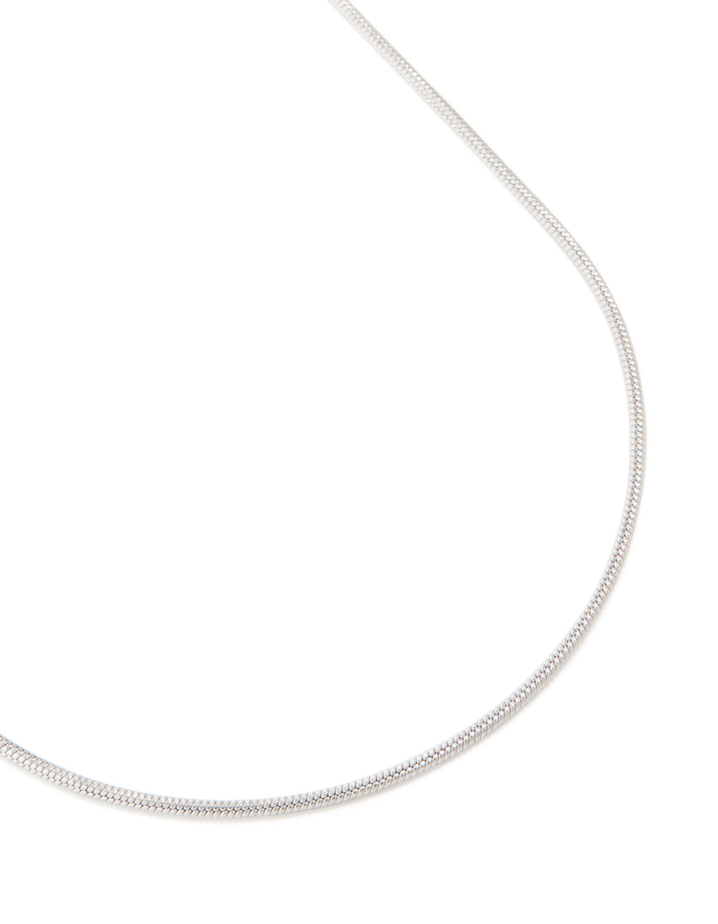 Waterproof Stainless Steel Short Snake Chain Necklace