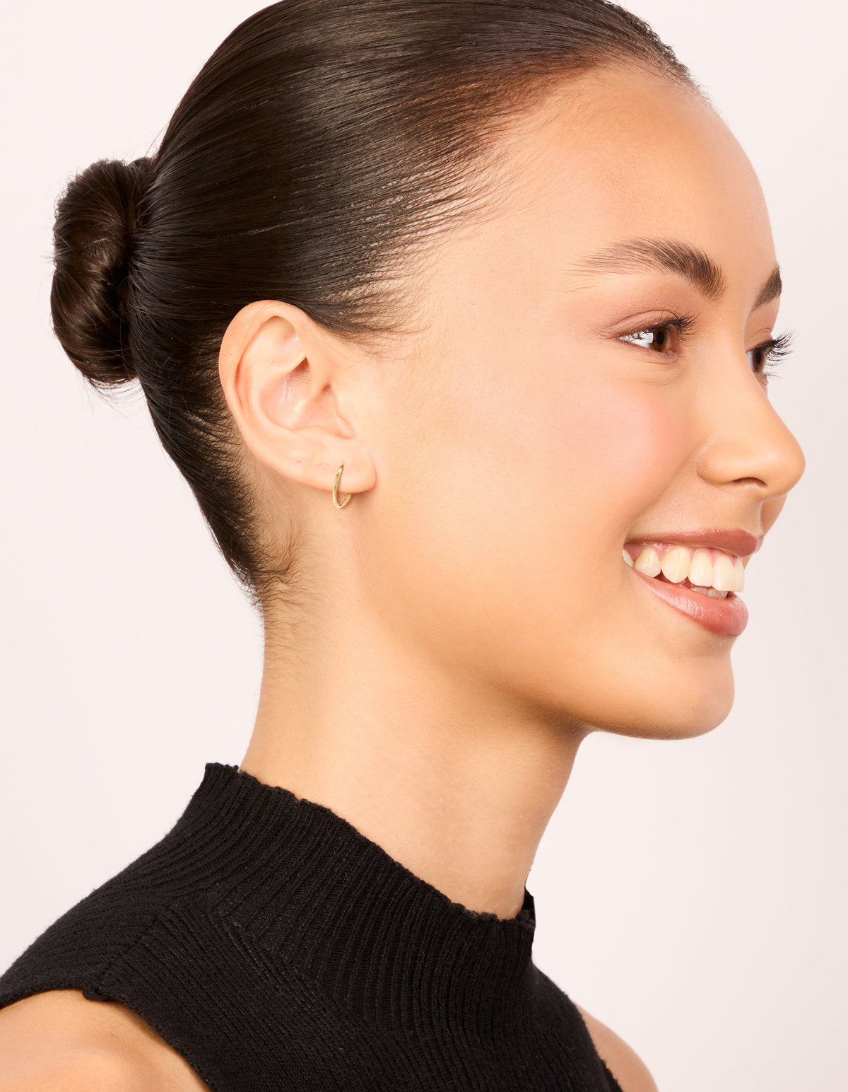 Gold Plated Surgical Steel 10 MM Thick Sleeper Earrings