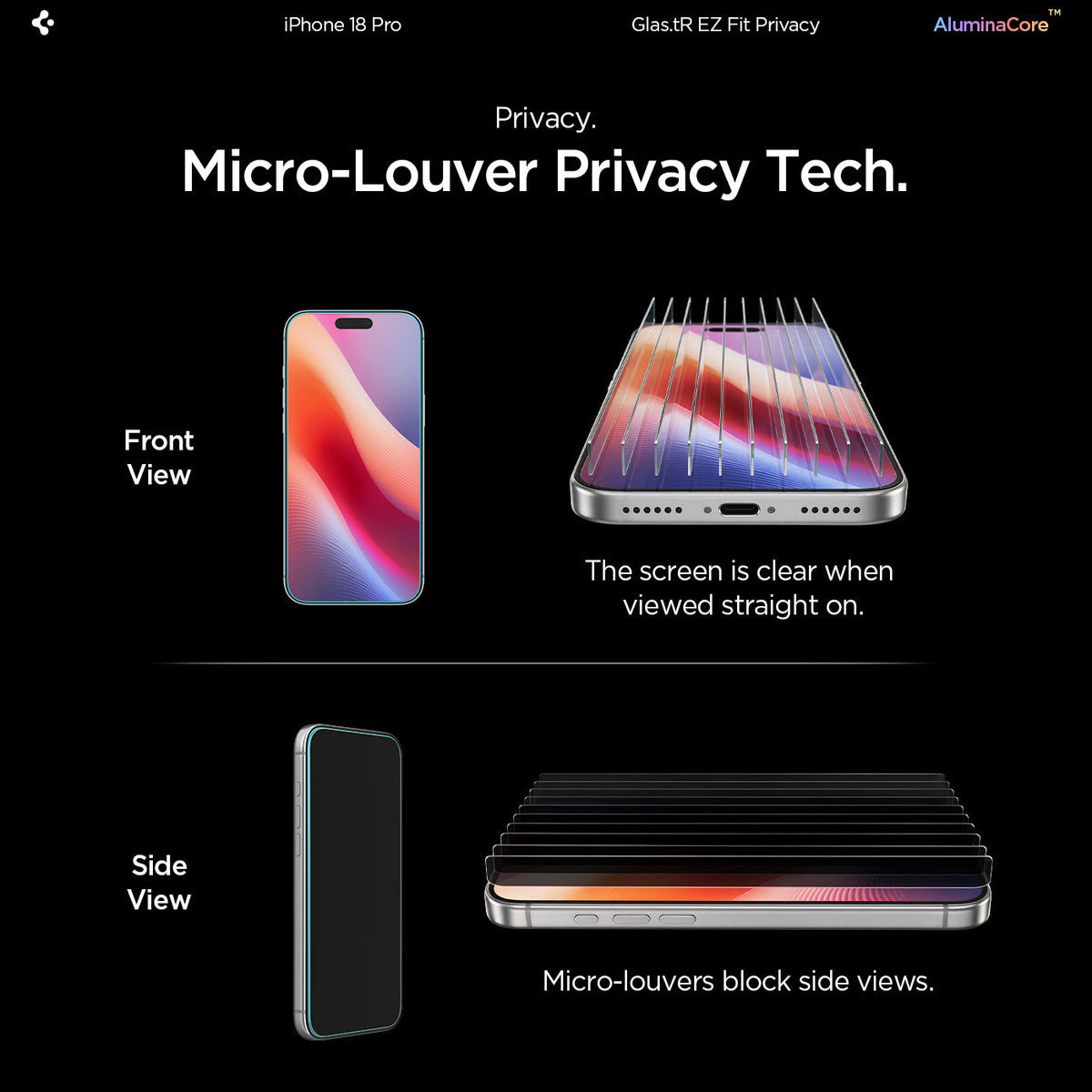 iPhone 18 Series - GLAS.tR EZ Fit | Privacy