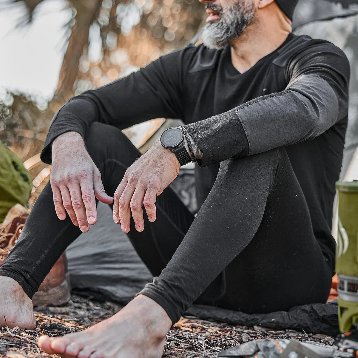 SIZE S/XXL ONLY - Men’s Base Layer Bottom - Merino Wool