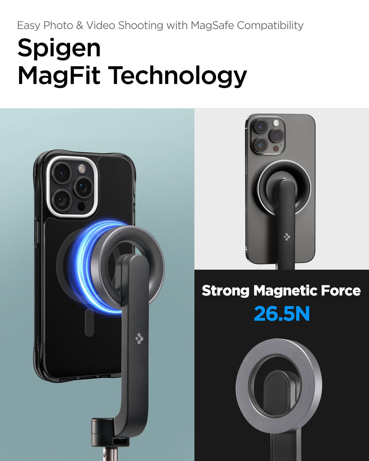 Tripod Selfie Stick (Mag Fit) | S570W