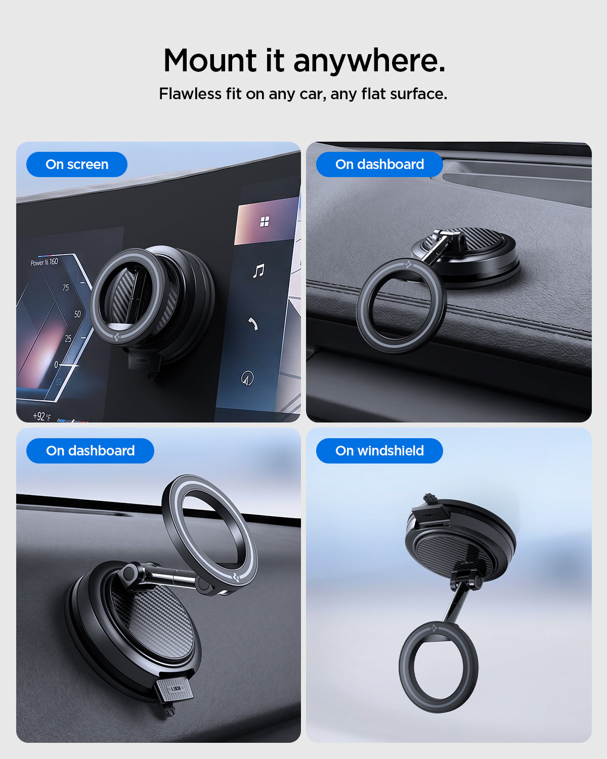 STIK Dashboard Car Mount | STK100 (Mag Fit)