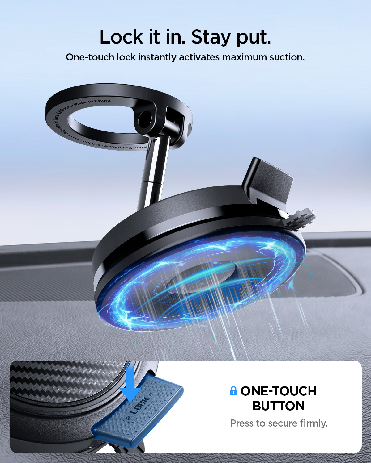 STIK Dashboard Car Mount | STK100 (Mag Fit)