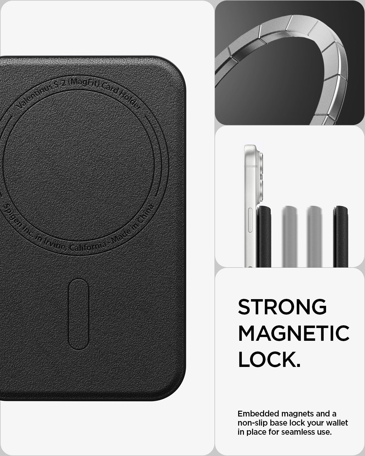MagSafe Card Holder Valentinus S-2 (Mag Fit)