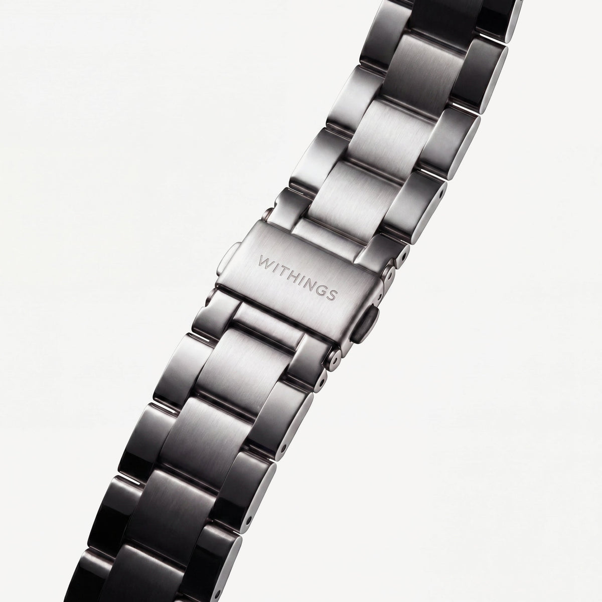 Full Metal Link Wristband Silver