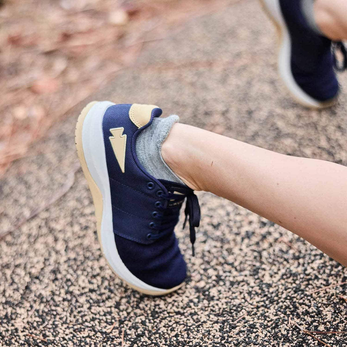 Ballistic Trainers™ - Navy + Gold