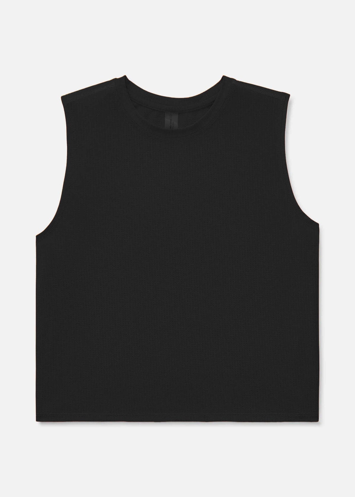 ThinkFast Mesh Cropped Muscle Tank