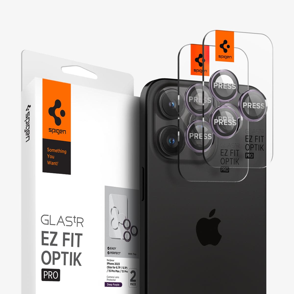 iPhone 15 Series - Optik Pro EZ Fit Lens Protector