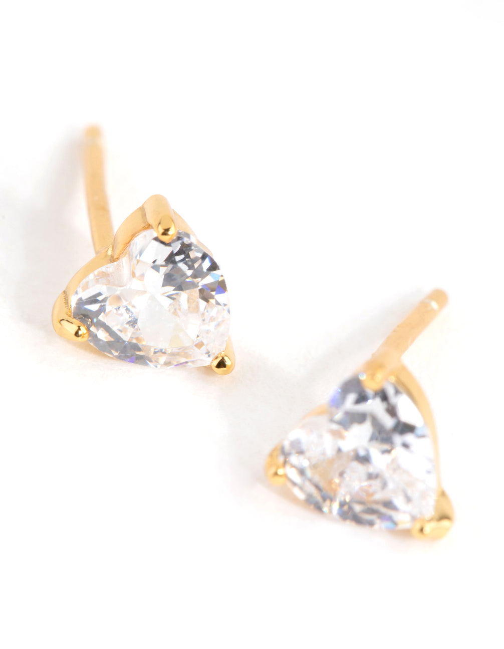 Sterling Silver Gold Butterfly Pack Stud Earring