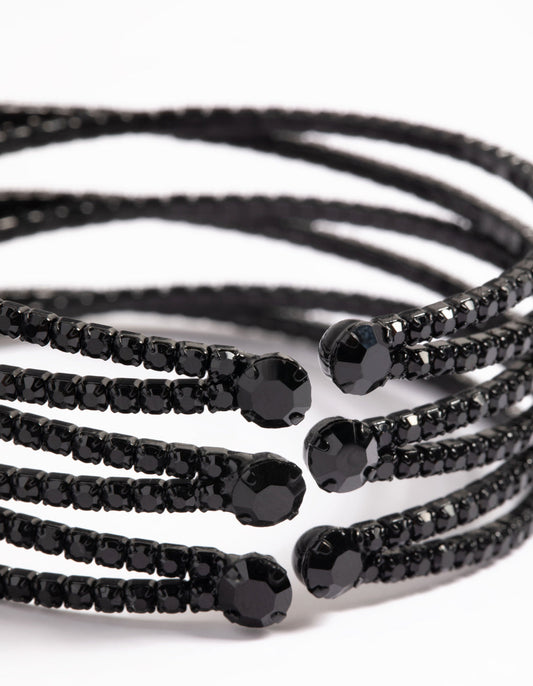 Zig Zag Open Cuff Bracelet
