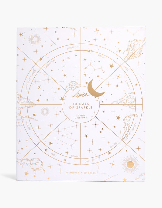 10 Day Gold Plated Advent Calendar