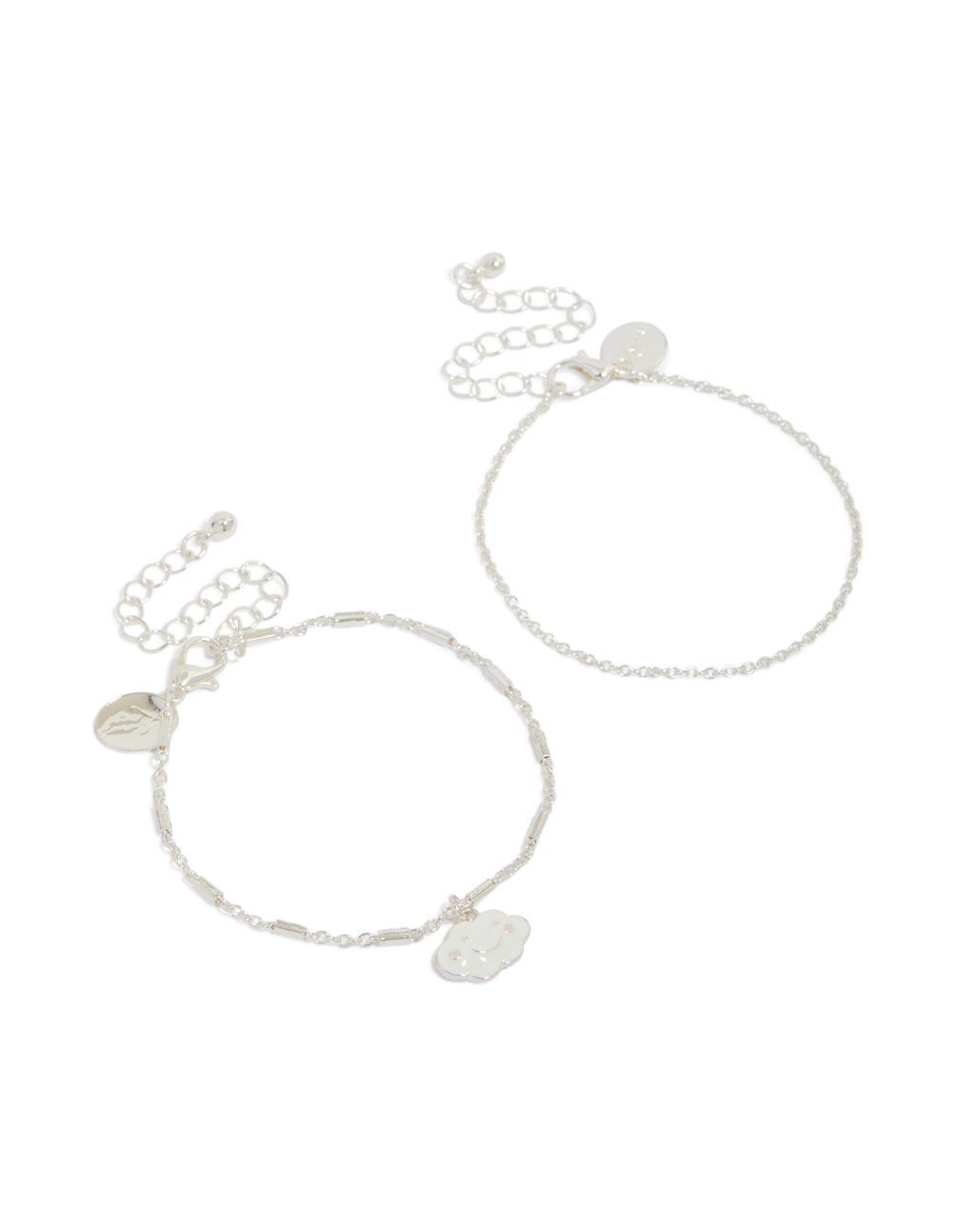 Silver Cloud Bracelet 2-Pack