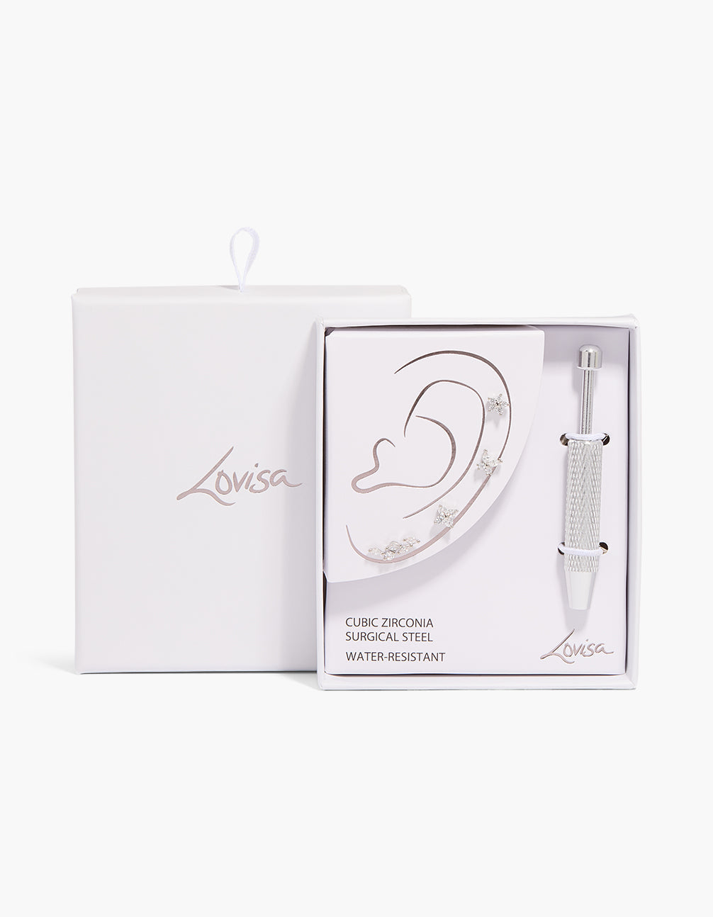 Surgical Steel Flat Back Tool & Floral Studs Pack