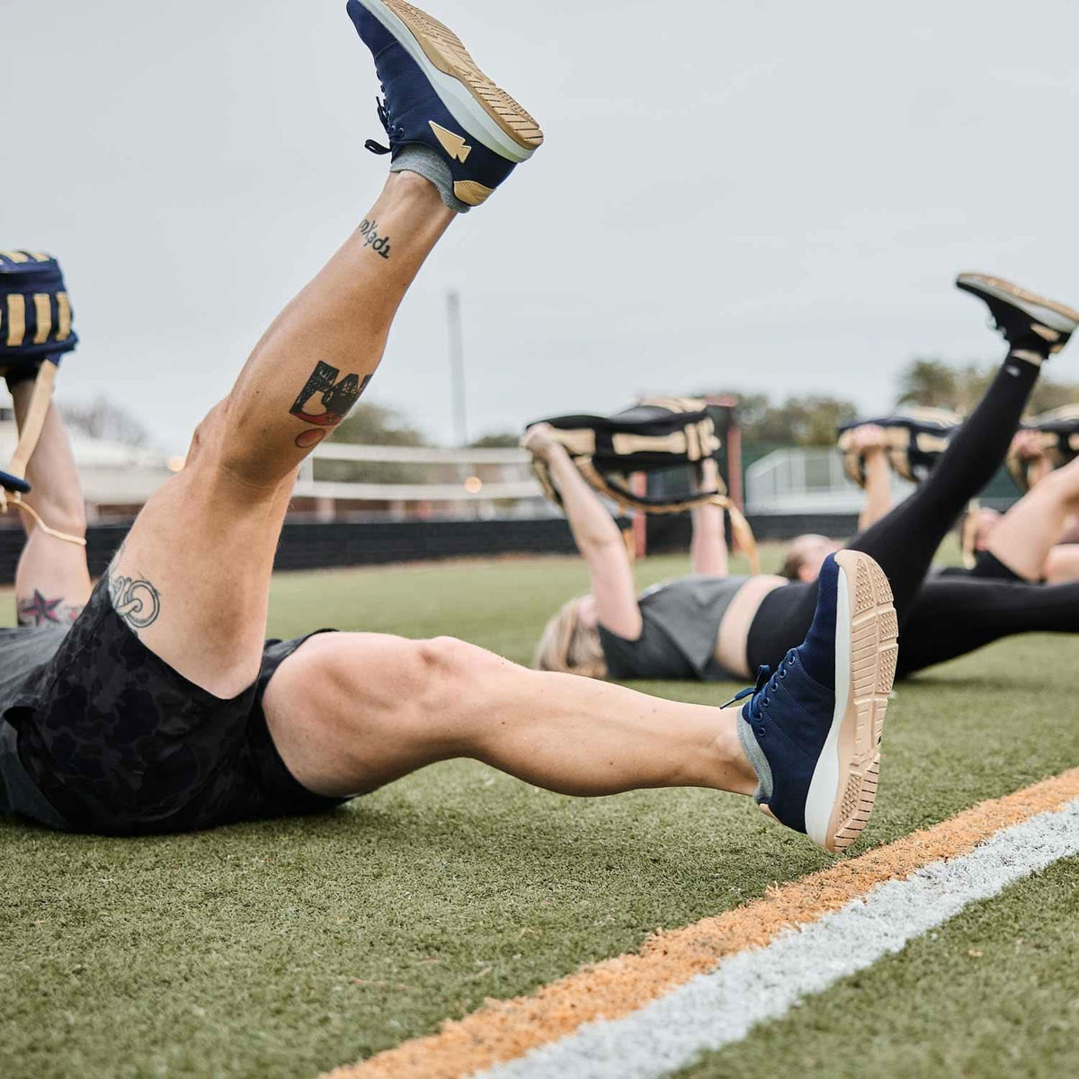 Ballistic Trainers™ - Navy + Gold