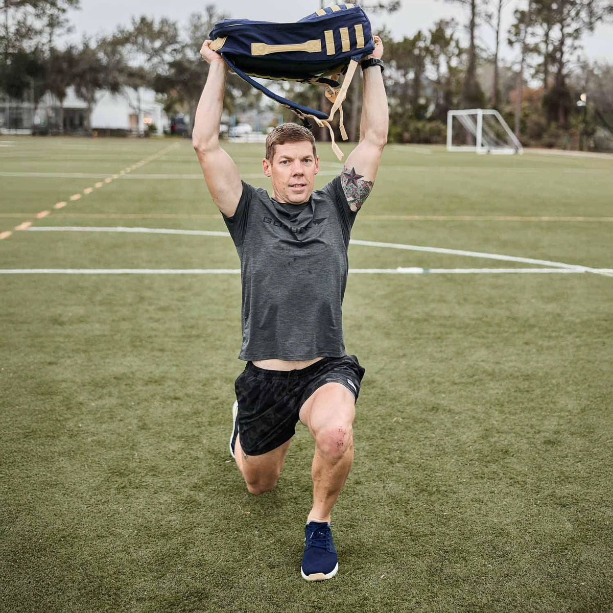 Ballistic Trainers™ - Navy + Gold