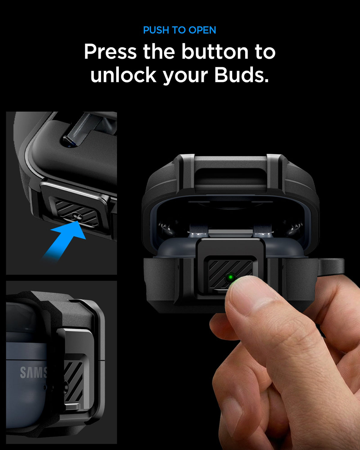 Galaxy Buds On - Lock Fit