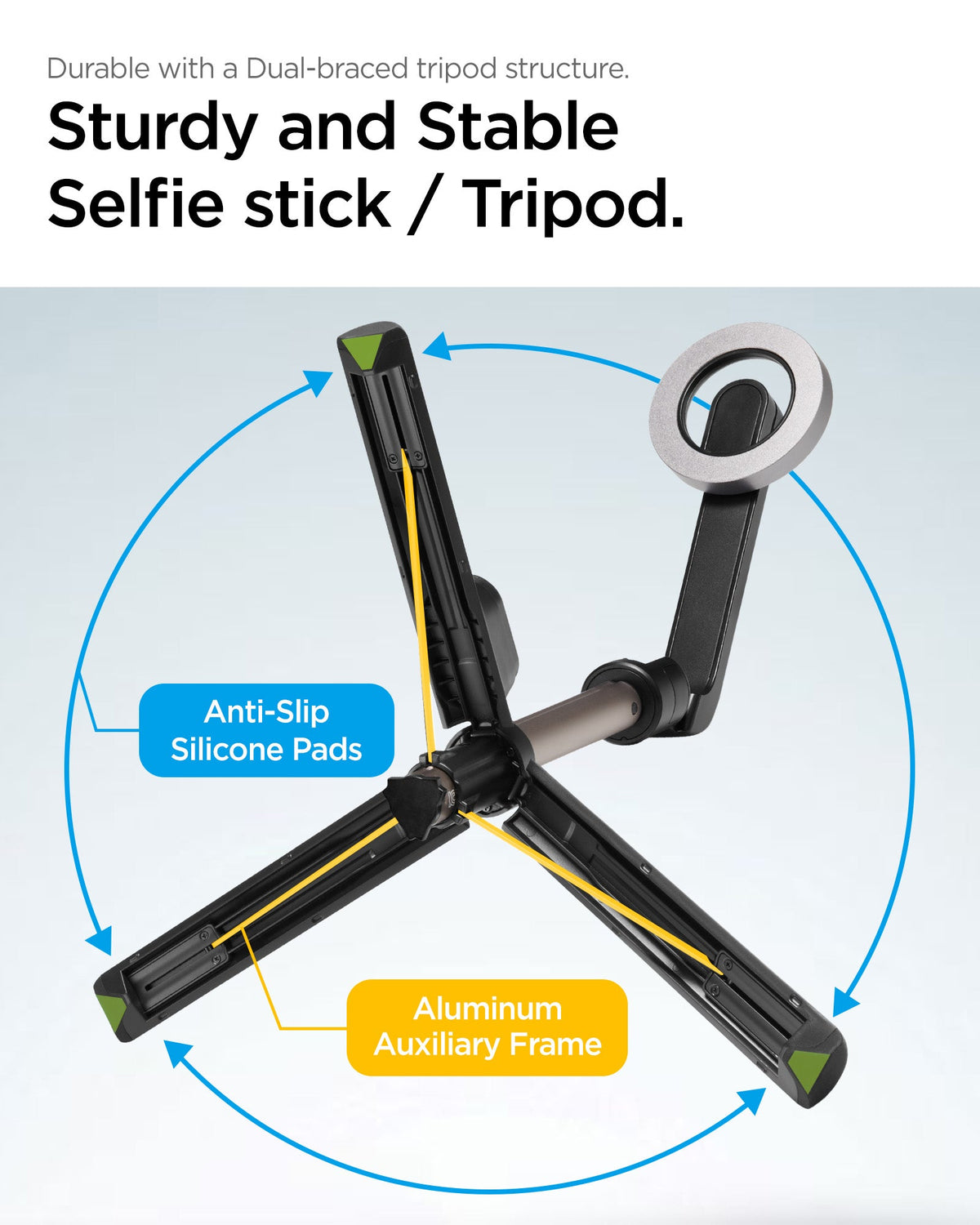 Tripod Selfie Stick (Mag Fit) | S570W