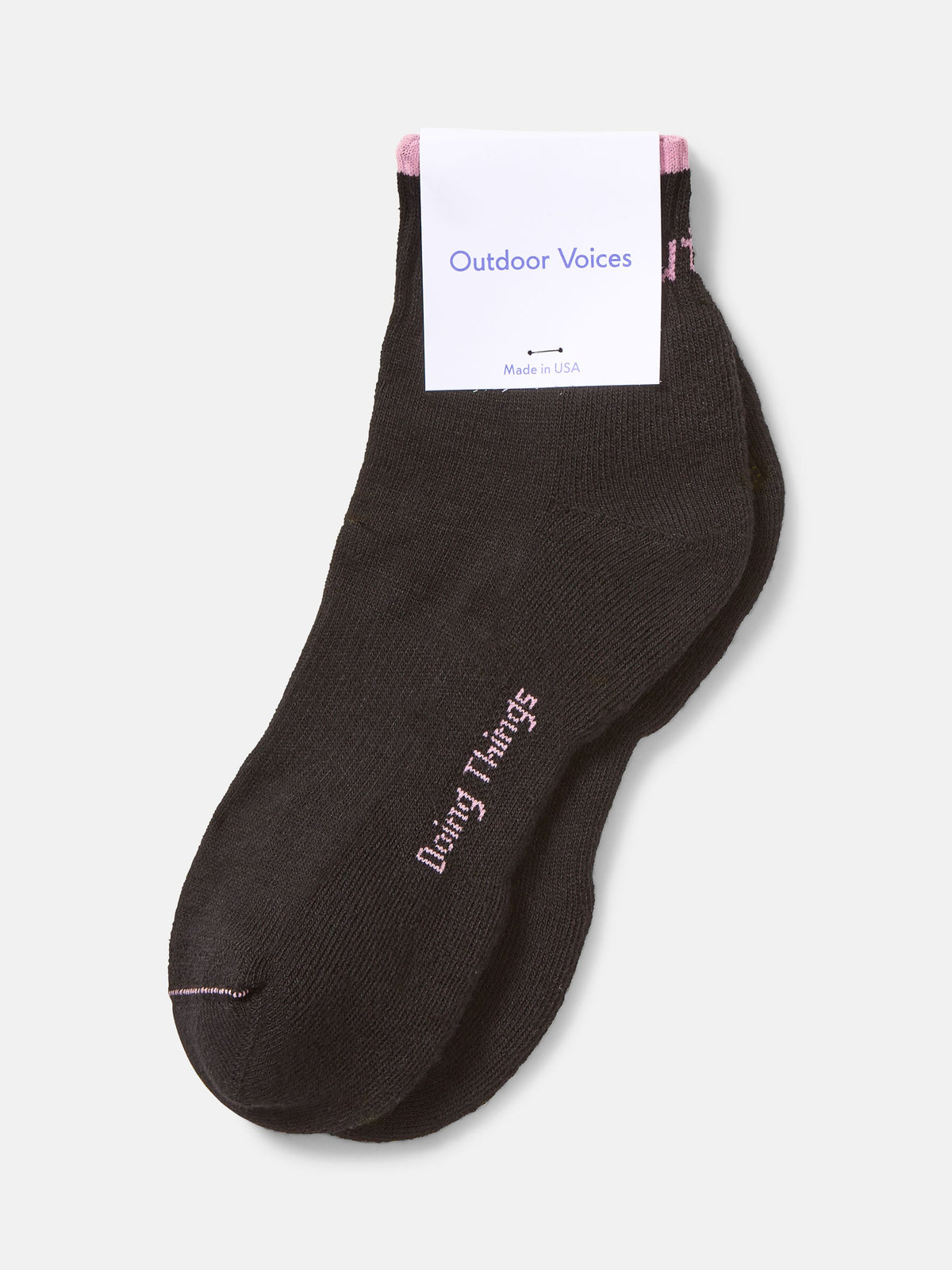 OV Rec Ankle Tipped Sock