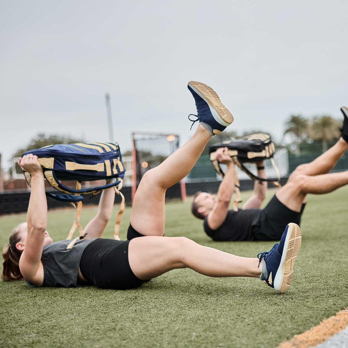 Ballistic Trainers™ - Navy + Gold