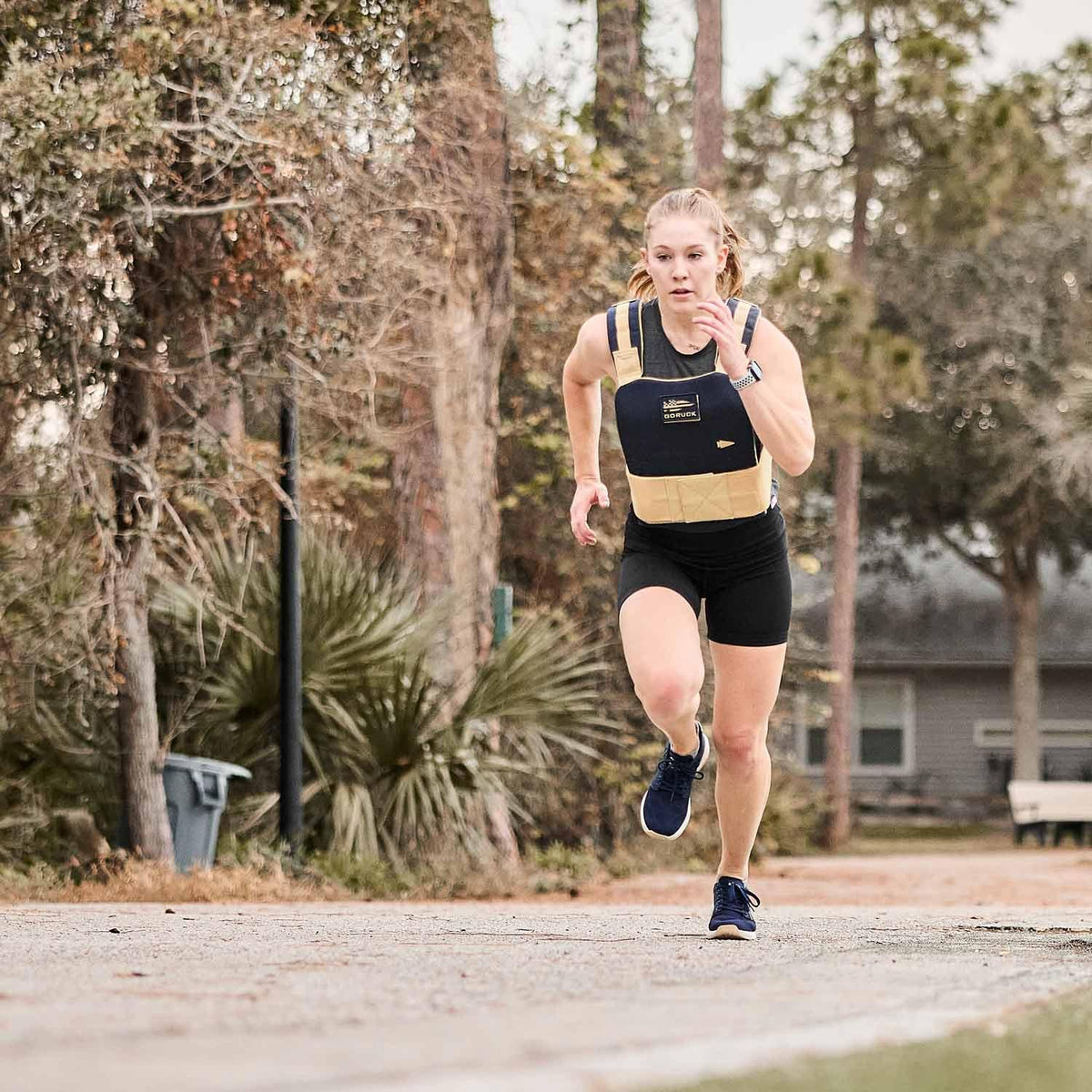 Ballistic Trainers™ - Navy + Gold